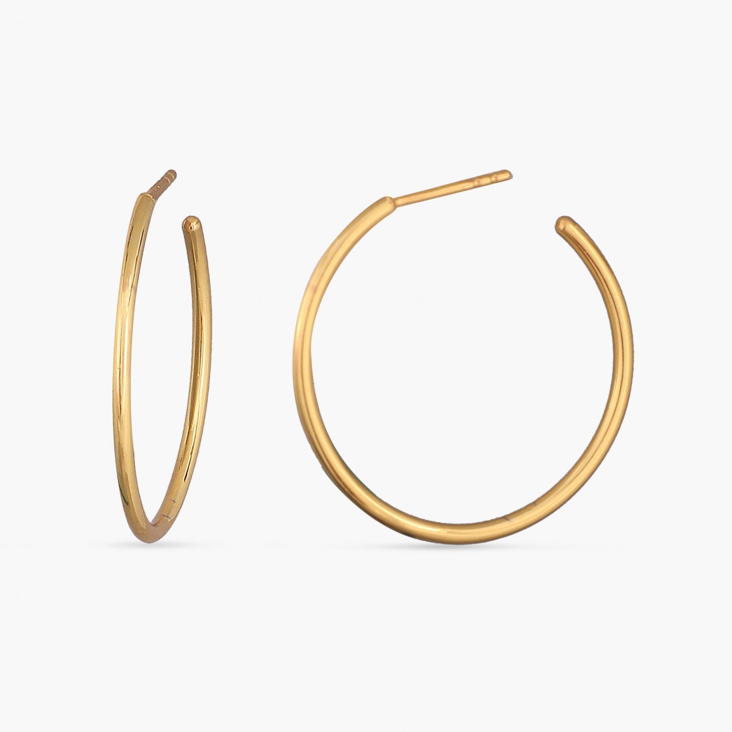 Buy 10 Mm Beating The Monday Blues Mini Hoop Earrings In 925 Silver from  Shaya by CaratLane